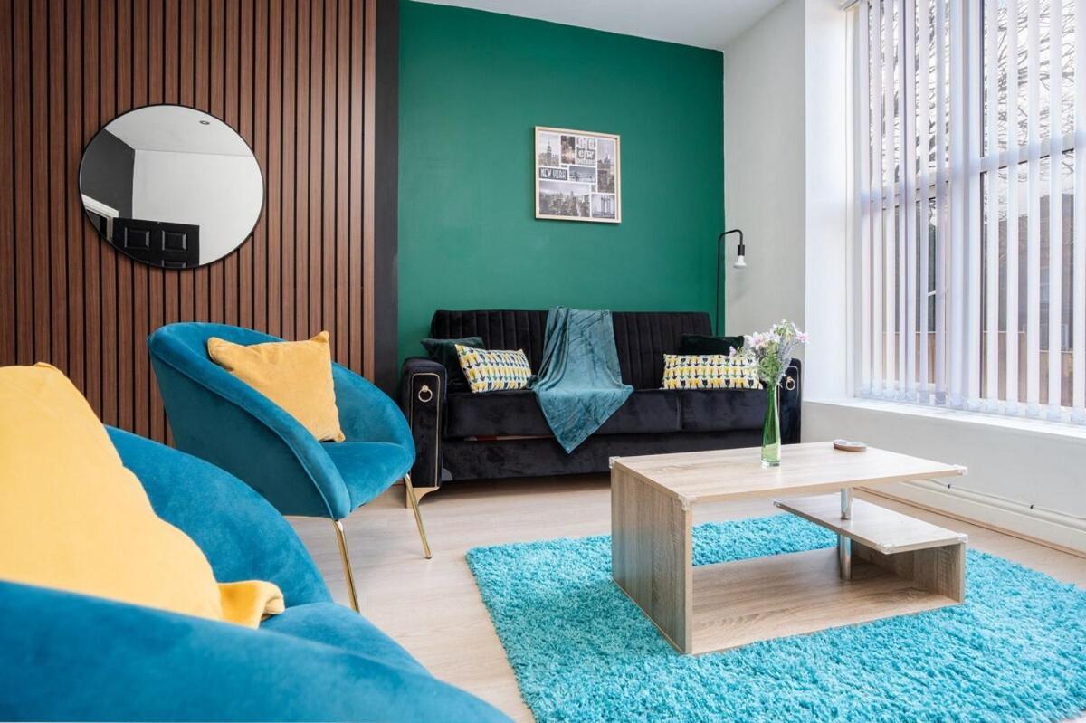 Apartmán Modern 2-Bed Flat, Sleeps 6 Liverpool Exteriér fotografie