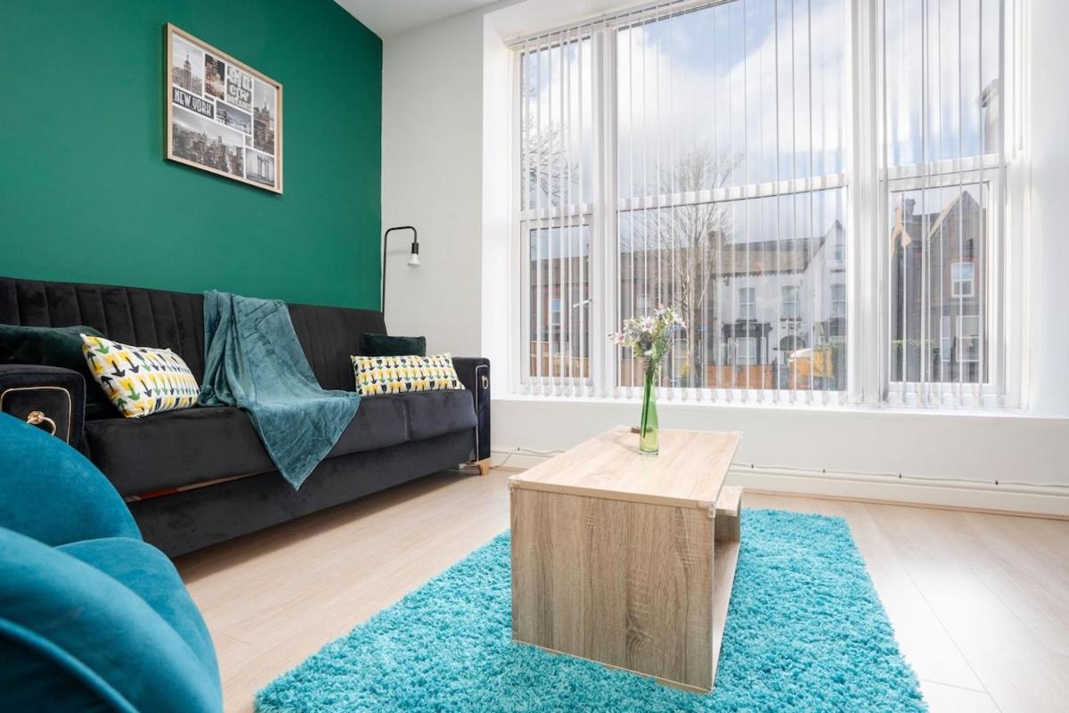 Apartmán Modern 2-Bed Flat, Sleeps 6 Liverpool Exteriér fotografie