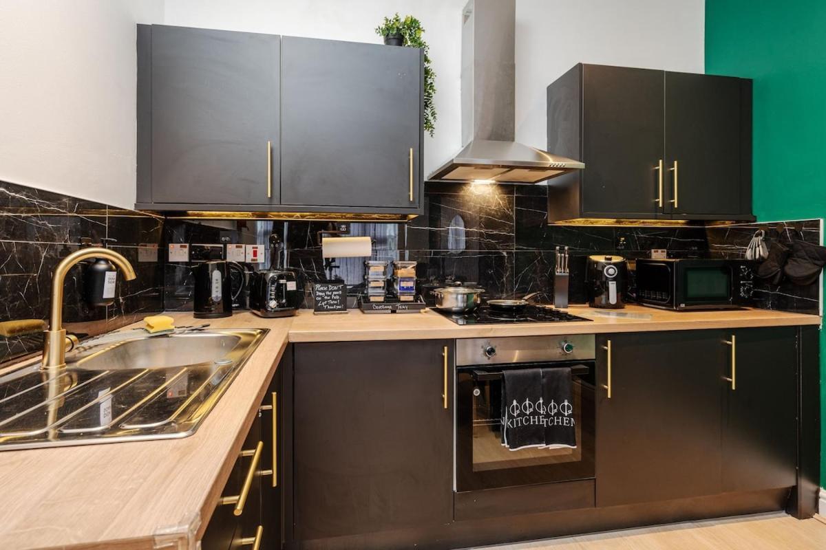 Apartmán Modern 2-Bed Flat, Sleeps 6 Liverpool Exteriér fotografie